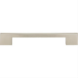 Atlas Homewares A826-BN Thin Square Pull 7-9/16" Center to Center Brushed Nickel
