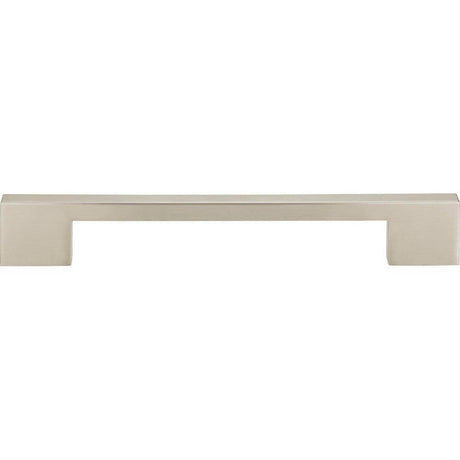 Atlas Homewares A826-BN Thin Square Pull 7-9/16" Center to Center Brushed Nickel