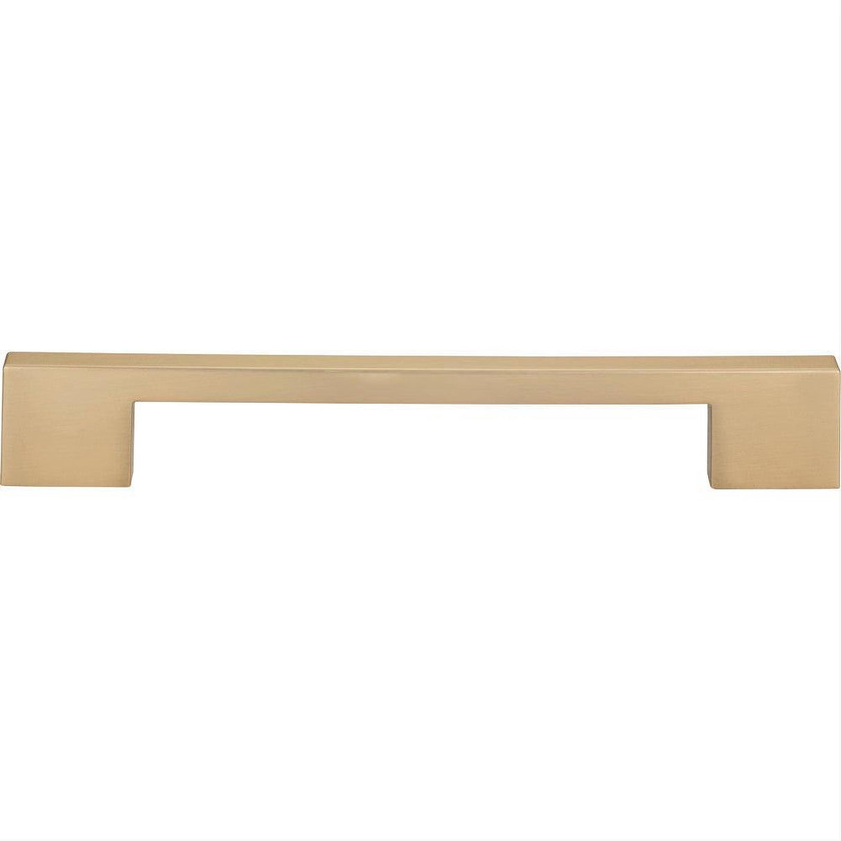 Atlas Homewares A826-CM Thin Square Pull 7-9/16" Center to Center Champagne