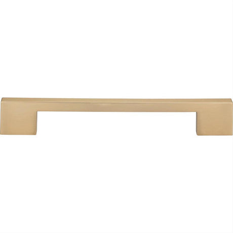 Atlas Homewares A826-CM Thin Square Pull 7-9/16" Center to Center Champagne