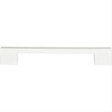 Atlas Homewares A826-WG Thin Square Pull 7-9/16" Center to Center White Gloss