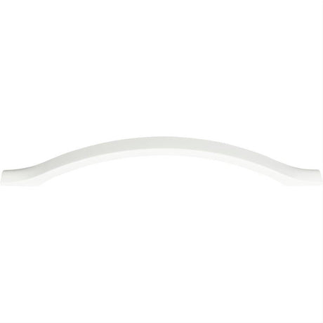 Atlas Homewares A830-WG Low Arch Pull 6-5/16" Center to Center White Gloss