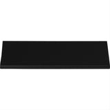 Atlas Homewares A832-BL Tab Edge Pull 4-5/16" Center to Center Matte Black