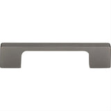 Atlas Homewares A836-SL Thin Square Pull 3-3/4" Center to Center Slate