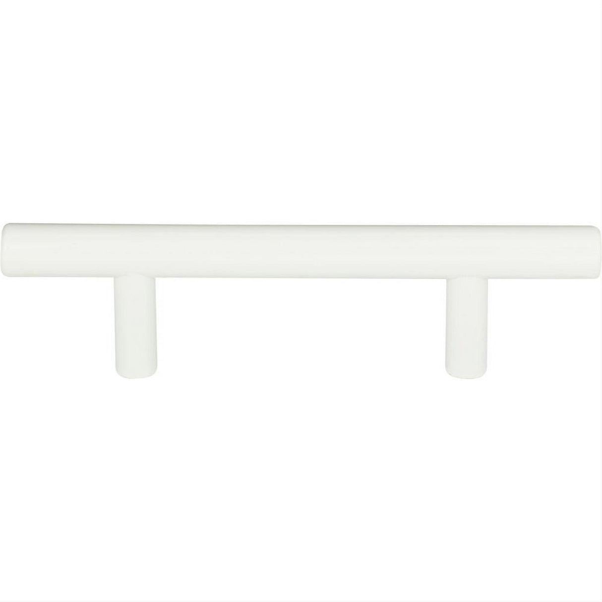 Atlas Homewares A837-WG Skinny Linea Pull 3" Center to Center White Gloss
