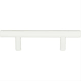 Atlas Homewares A837-WG Skinny Linea Pull 3" Center to Center White Gloss