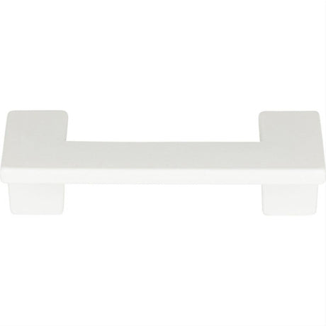 Atlas Homewares A846-WG U Turn Pull 2-1/2" Center to Center White Gloss
