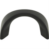 Atlas Homewares A848-BL Sleek Knob 1-1/4" Center to Center Matte Black