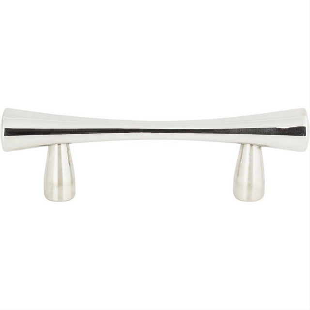 Atlas Homewares A850-PS Fluted Pull 2-1/2" Center to Center Polished Stainless Steel