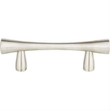Atlas Homewares A850-SS Fluted Pull 2-1/2" Center to Center Stainless Steel