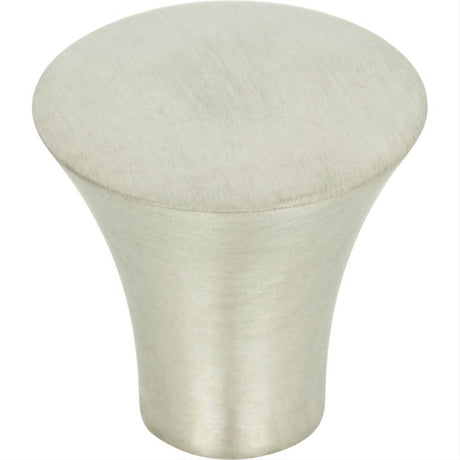 Atlas Homewares A855-SS Fluted Knob 7/8" Stainless Steel