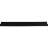 Atlas Homewares A864-BL Tab Edge Pull 12-5/8" Center to Center Matte Black
