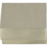 Atlas Homewares A865-BN Small Square Knob 5/8" Center to Center Brushed Nickel
