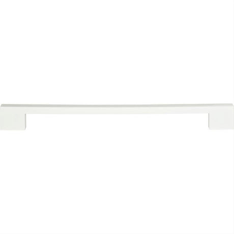 Atlas Homewares A866-WG Thin Square Pull 11-5/16" Center to Center White Gloss