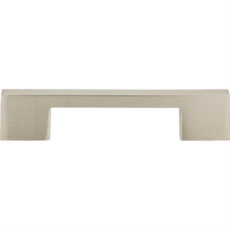 Atlas Homewares A867-BN Thin Square Pull 5-1/16" Center to Center Brushed Nickel