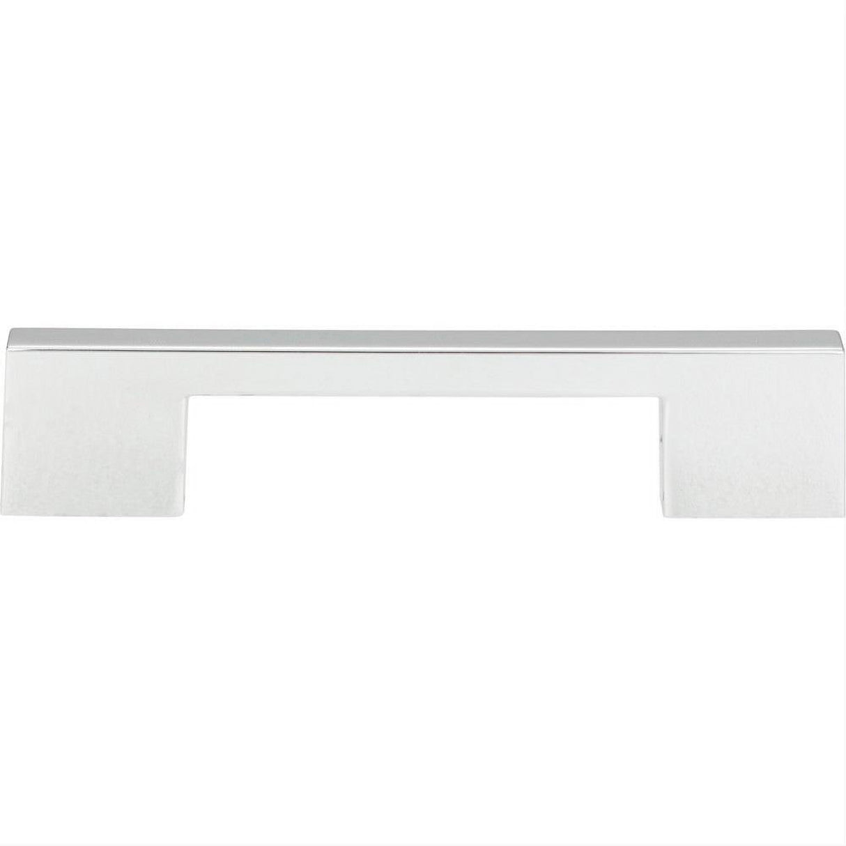Atlas Homewares A867-CH Thin Square Pull 5-1/16" Center to Center Polished Chrome