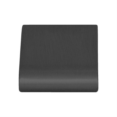 Atlas Homewares A877-BL Round Rail Knob 1-1/8" Matte Black