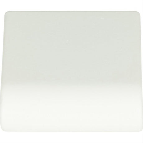 Atlas Homewares A877-WG Round Rail Knob 1-1/8" White Gloss