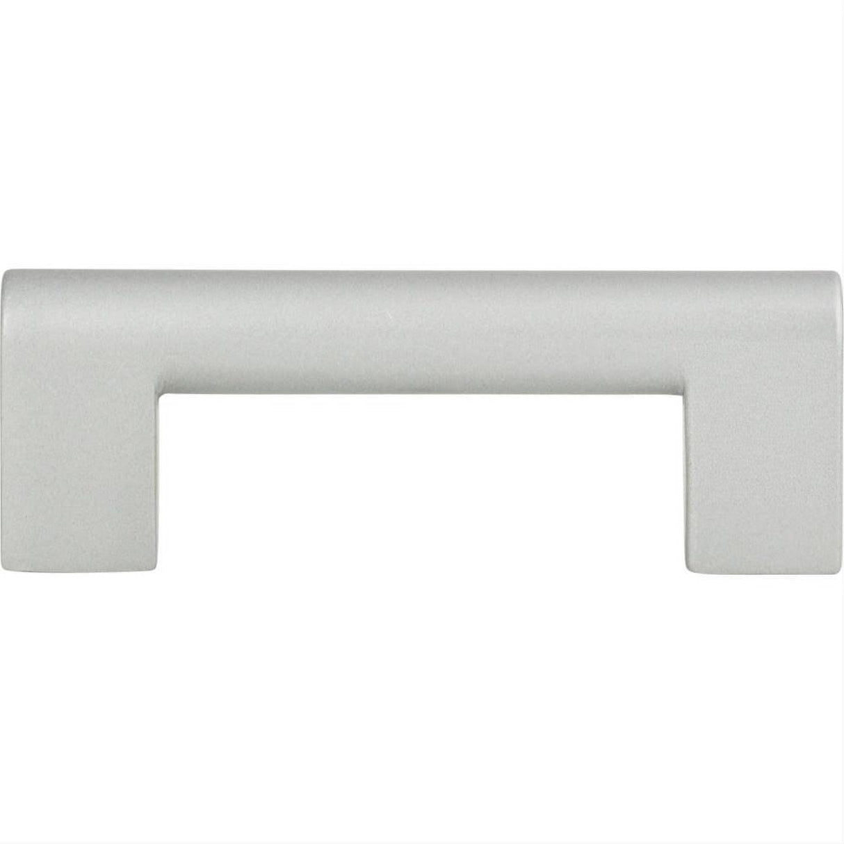 Atlas Homewares A878-MC Round Rail Pull 3" Center to Center Matte Chrome