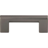 Atlas Homewares A878-SL Round Rail Pull 3" Center to Center Slate