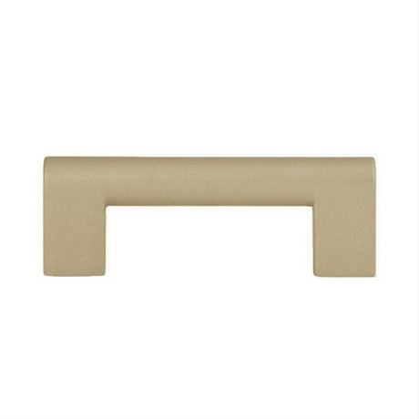 Atlas Homewares A878-WB Round Rail Pull 3" Center to Center Warm Brass