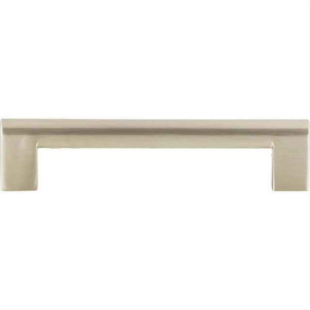 Atlas Homewares A879-BN Round Rail Pull 5-1/16" Center to Center Brushed Nickel