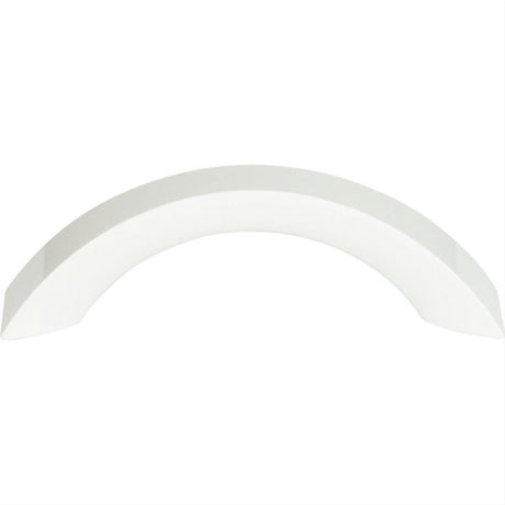 Atlas Homewares A880-WG Sleek Pull 3" Center to Center White Gloss