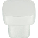 Atlas Homewares A908-CH Chunky Square Knob Small 1" Polished Chrome