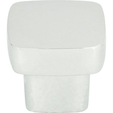 Atlas Homewares A908-CH Chunky Square Knob Small 1" Polished Chrome