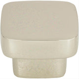 Atlas Homewares A909-PN Chunky Square Knob Medium 1-7/16" Polished Nickel