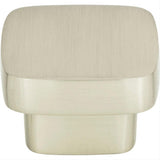 Atlas Homewares A910-BN Chunky Square Knob Large 1-13/16" Brushed Nickel
