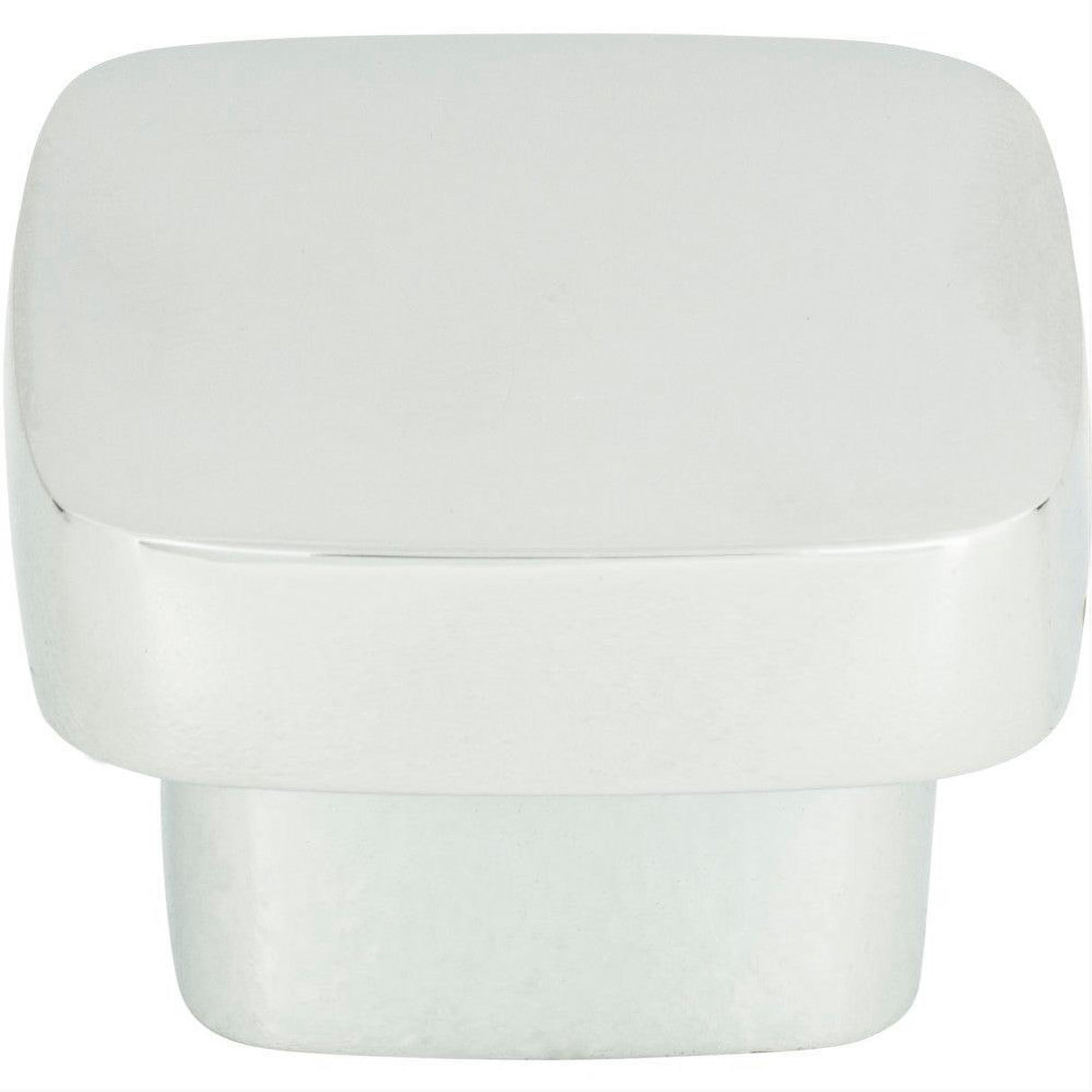 Atlas Homewares A910-CH Chunky Square Knob Large 1-13/16" Polished Chrome
