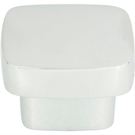 Atlas Homewares A910-CH Chunky Square Knob Large 1-13/16" Polished Chrome