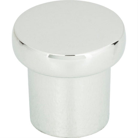 Atlas Homewares A911-CH Chunky Round Knob Small 1" Polished Chrome