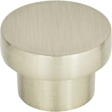 Atlas Homewares A912-BN Chunky Round Knob Medium 1-7/16" Brushed Nickel