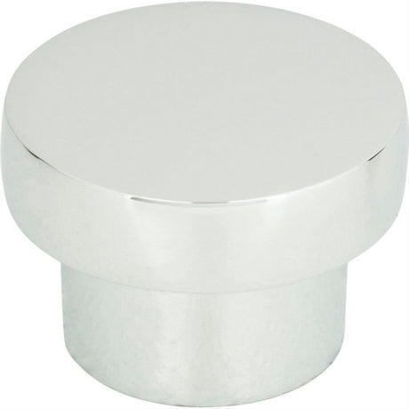 Atlas Homewares A912-CH Chunky Round Knob Medium 1-7/16" Polished Chrome