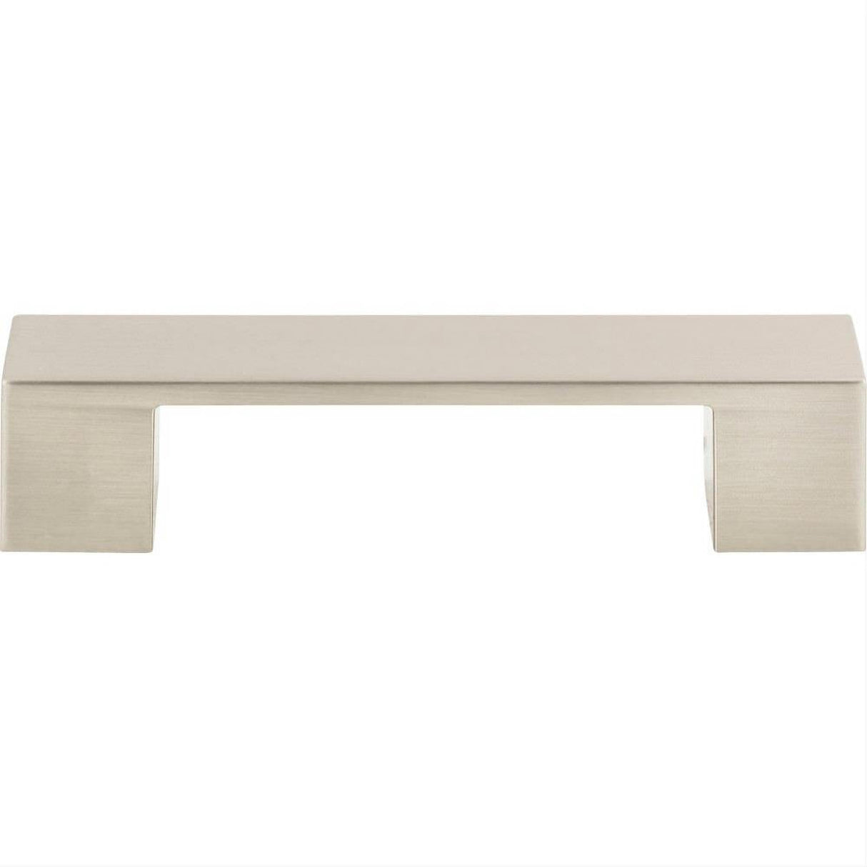 Atlas Homewares A918-BN Wide Square Pull 3-3/4" Brushed Nickel