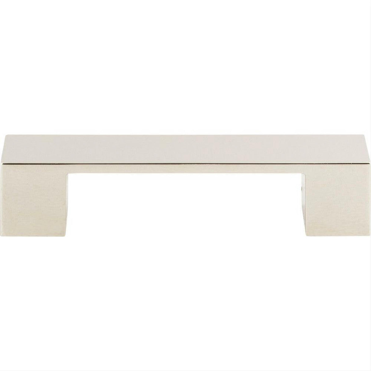 Atlas Homewares A918-PN Wide Square Pull 3-3/4" Polished Nickel