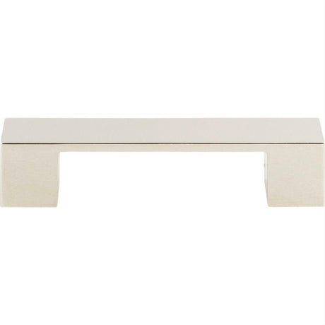 Atlas Homewares A918-PN Wide Square Pull 3-3/4" Polished Nickel