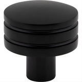 Atlas Homewares A950-BL Griffith Knob 1 1/4 Inch Matte Black