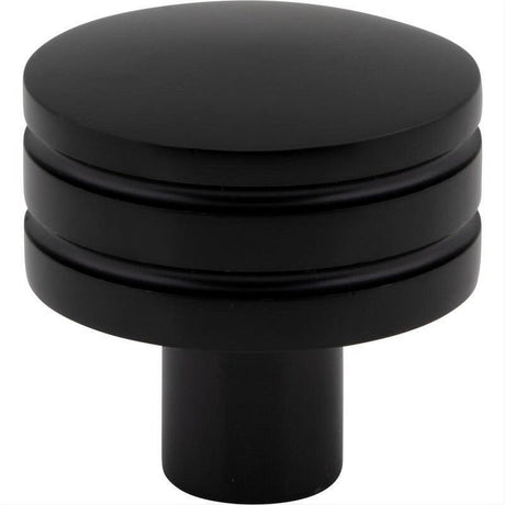 Atlas Homewares A950-BL Griffith Knob 1 1/4 Inch Matte Black