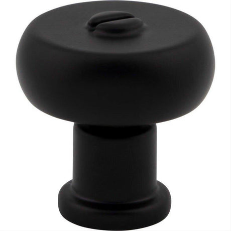 Atlas Homewares A980-BL Everitt Knob 1 3/16 Inch Matte Black