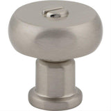 Atlas Homewares A980-BRN Everitt Knob 1 3/16 Inch Brushed Nickel