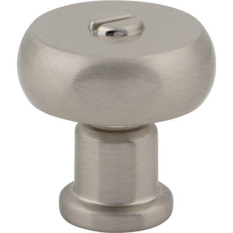 Atlas Homewares A980-BRN Everitt Knob 1 3/16 Inch Brushed Nickel