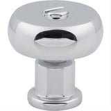 Atlas Homewares A980-CH Everitt Knob 1 3/16 Inch Polished Chrome