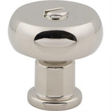 Atlas Homewares A980-PN Everitt Knob 1 3/16 Inch Polished Nickel