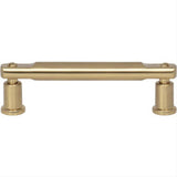 Atlas Homewares A982-WB Everitt Pull 3 3/4 Inch Center to Center Warm Brass