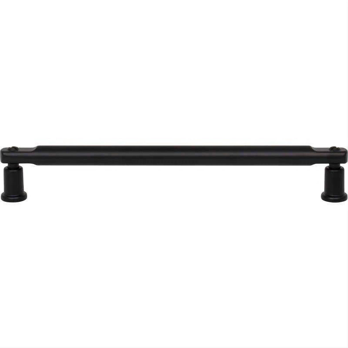 Atlas Homewares A985-BL Everitt Pull 7 9/16 Inch Center to Center Matte Black