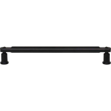 Atlas Homewares A985-BL Everitt Pull 7 9/16 Inch Center to Center Matte Black