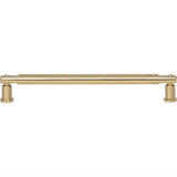 Atlas Homewares A985-WB Everitt Pull 7 9/16 Inch Center to Center Warm Brass
